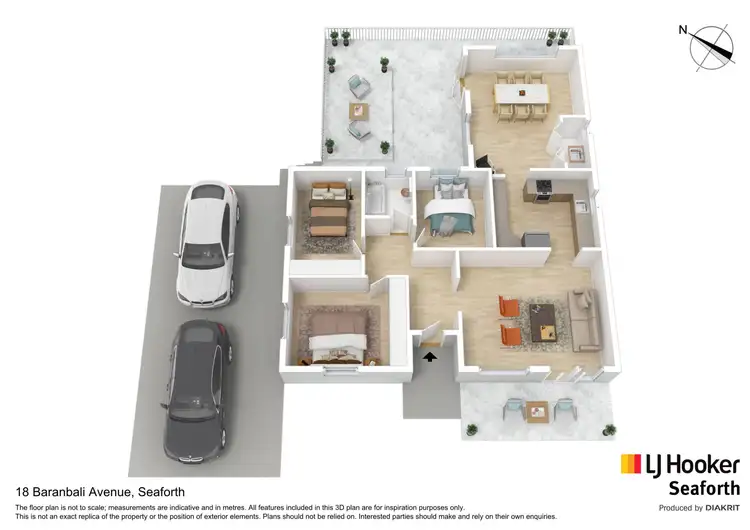 Floorplan of Homely house listing, 18 Baranbali Avenue, Seaforth NSW 2092