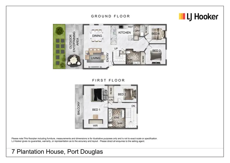 Floorplan of Homely house listing, 7 Plantation House/15 Andrews Close, Port Douglas QLD 4877