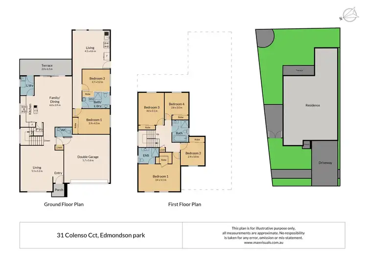 Floorplan of Homely house listing, 31 Colenso Circuit, Edmondson Park NSW 2174