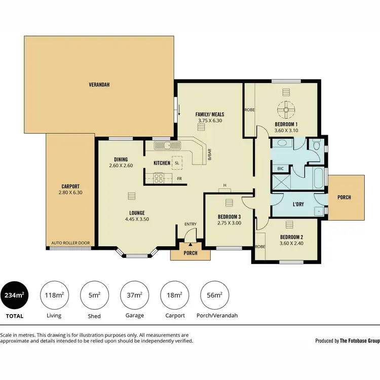 Floorplan of Homely house listing, 8 Sherry Court, Wynn Vale SA 5127