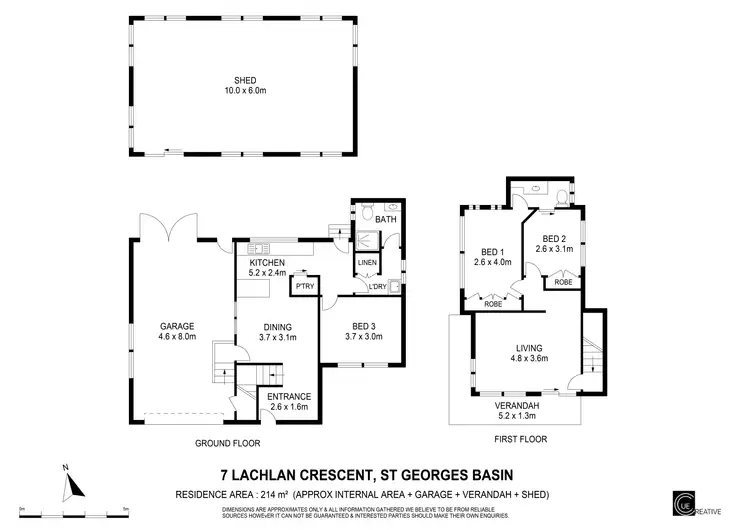Floorplan of Homely house listing, 7 Lachlan Crescent, St Georges Basin NSW 2540