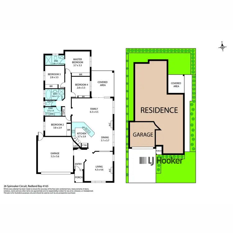 Floorplan of Homely house listing, 26 Spinnaker Circuit, Redland Bay QLD 4165