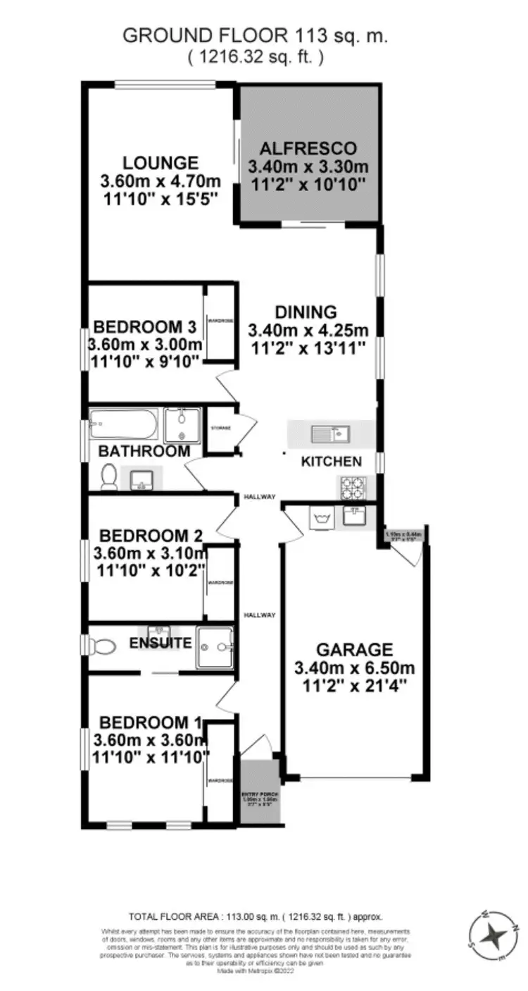 Floorplan of Homely house listing, 23 Ashton Drive, Heddon Greta NSW 2321