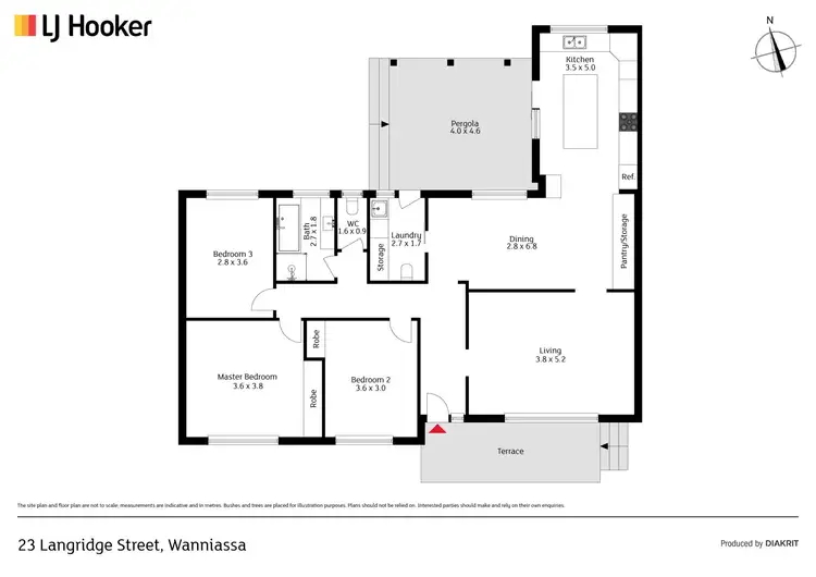 Floorplan of Homely house listing, 23 Langridge Street, Wanniassa ACT 2903