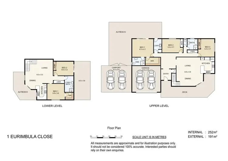 Floorplan of Homely house listing, 1 Eurimbula Close, Waterford QLD 4133