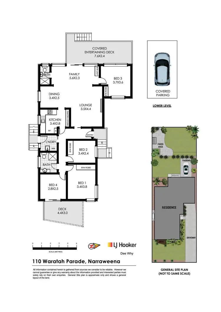 Floorplan of Homely house listing, 110 Waratah Parade, Narraweena NSW 2099