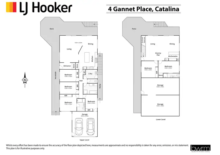 Floorplan of Homely house listing, 4 Gannet Place, Catalina NSW 2536