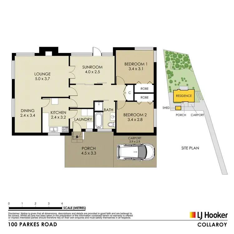 Floorplan of Homely house listing, 100 Parkes Road, Collaroy Plateau NSW 2097