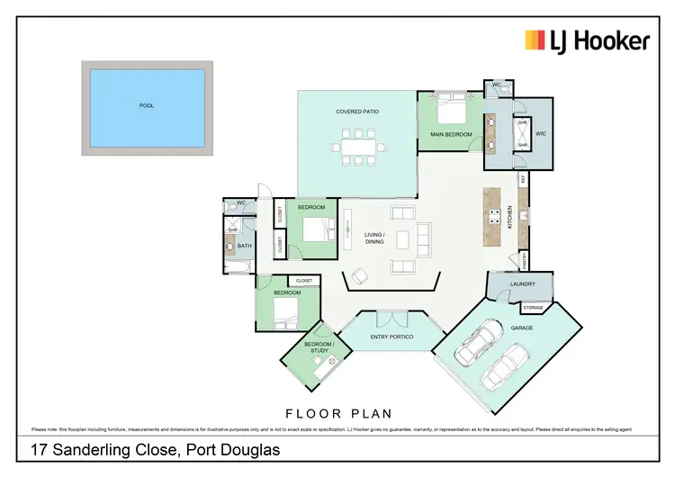Floorplan of Homely house listing, 17 Sanderling Close, Port Douglas QLD 4877