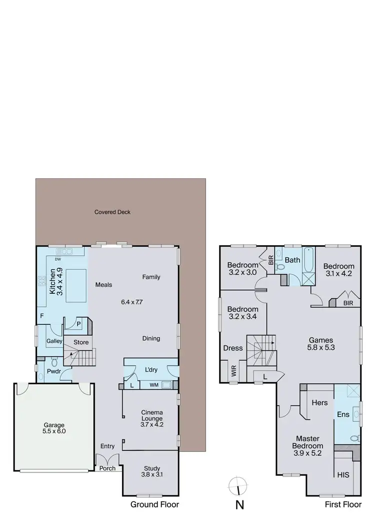 Floorplan of Homely house listing, 4 Stockton Avenue, Ferntree Gully VIC 3156