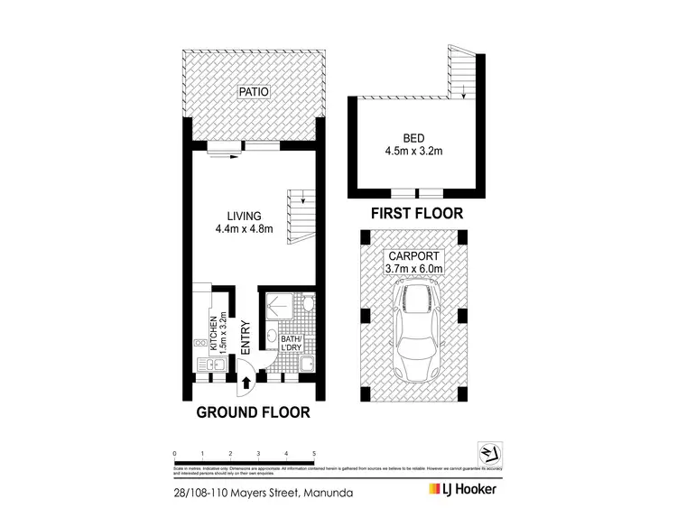 Floorplan of Homely unit listing, 28/108-110 Mayers Street, Manunda QLD 4870