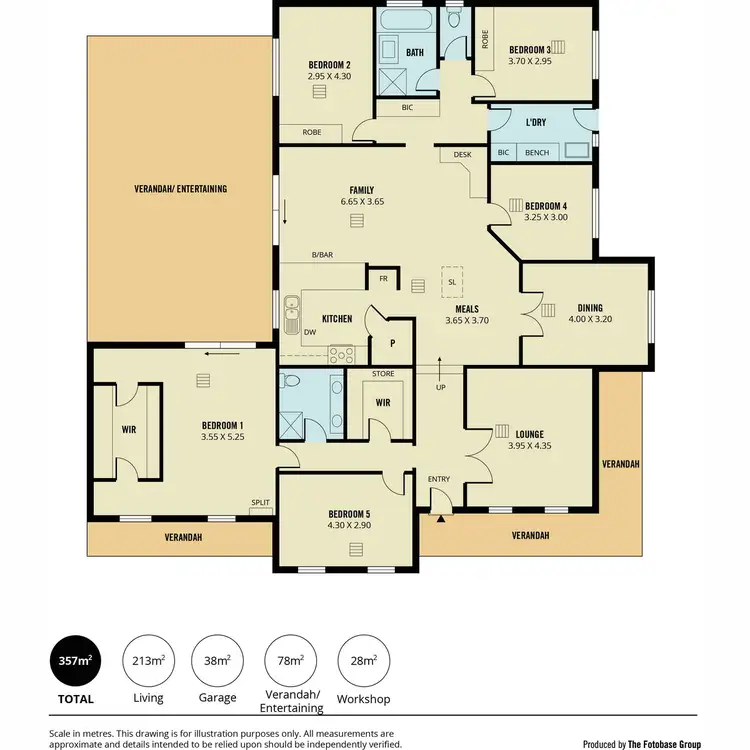 Floorplan of Homely house listing, 1 Lisa Martin Court, Gawler East SA 5118