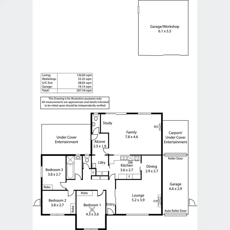 Floorplan of Homely house listing, 10 Noble Avenue, Lockleys SA 5032