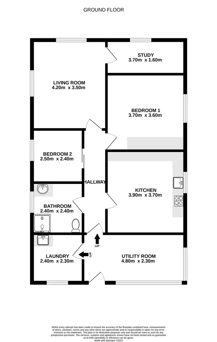 Floorplan of Homely house listing, 2 Gallagher Street, Cessnock NSW 2325