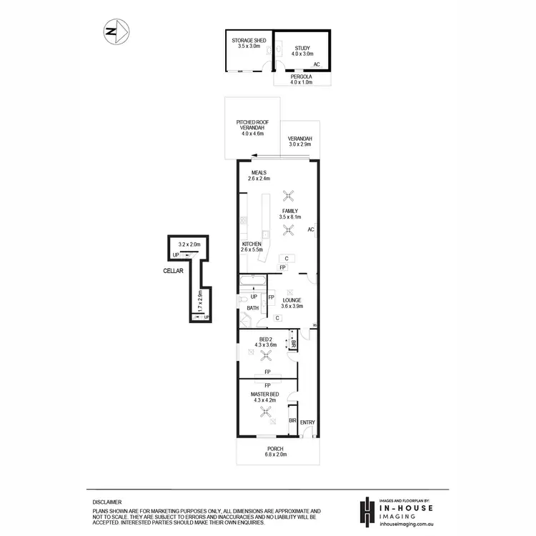 Floorplan of Homely house listing, 52 Ethel Street, Forestville SA 5035
