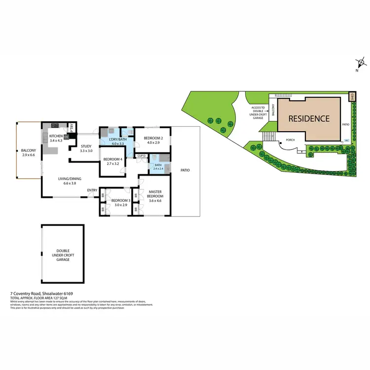 Floorplan of Homely house listing, 7 Coventry Road, Shoalwater WA 6169