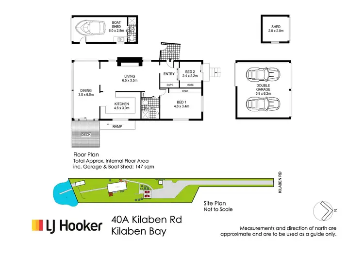 Floorplan of Homely house listing, 40A Kilaben Road, Kilaben Bay NSW 2283