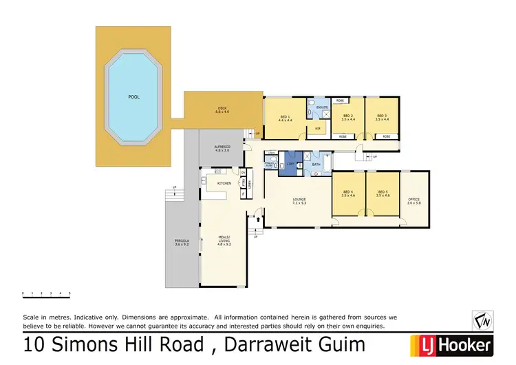 Floorplan of Homely house listing, 10 Simons Hill Road, Wallan VIC 3756