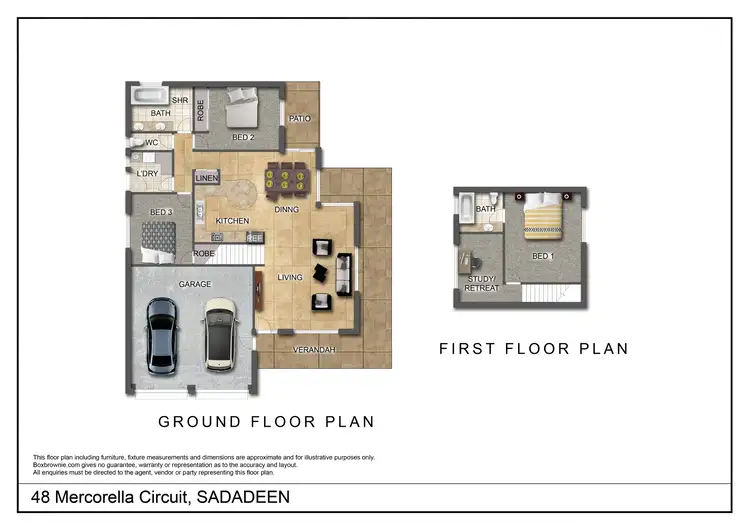 Floorplan of Homely house listing, 48 Mercorella Circuit, Sadadeen NT 870