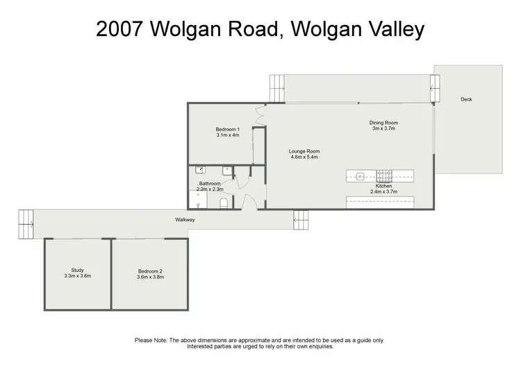 Floorplan of Homely rural property listing, 2007 Wolgan Road, Wolgan Valley NSW 2790