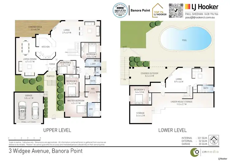Floorplan of Homely house listing, 3 Widgee Avenue, Banora Point NSW 2486