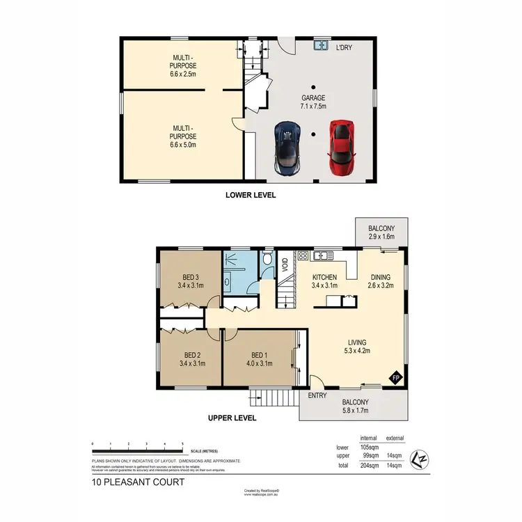 Floorplan of Homely house listing, 10 Pleasant Court, Albany Creek QLD 4035