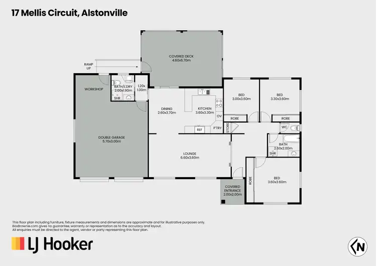 Floorplan of Homely house listing, 17 Mellis Circuit, Alstonville NSW 2477