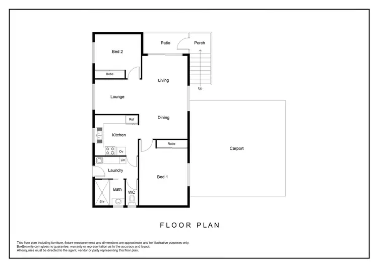 Floorplan of Homely house listing, 8 Cedar Drive, Stapylton QLD 4207