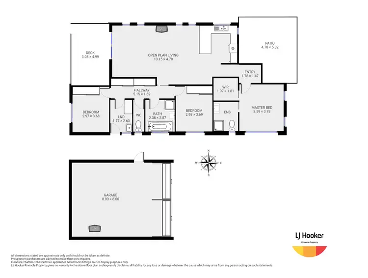 Floorplan of Homely house listing, 13 Lyndon Road, Bagdad TAS 7030