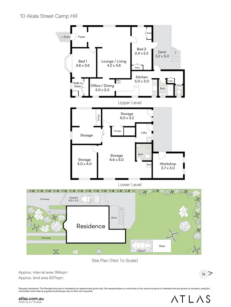 Floorplan of Homely house listing, 10 Akala Street, Camp Hill QLD 4152