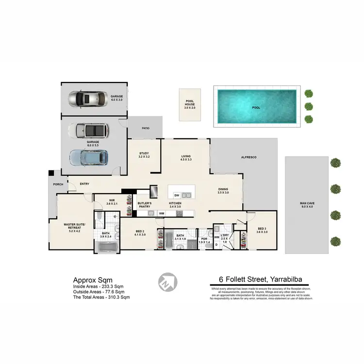 Floorplan of Homely house listing, 6 Follett Street, Yarrabilba QLD 4207