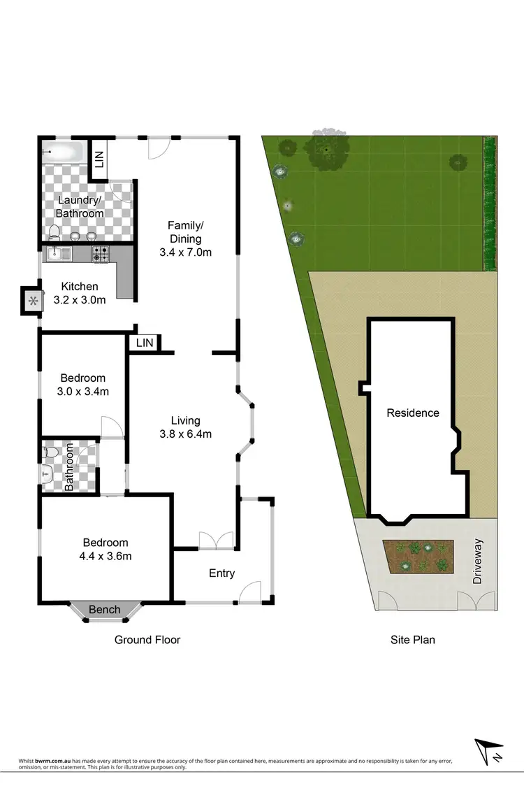 Floorplan of Homely house listing, 34 Hollywood Crescent, North Willoughby NSW 2068