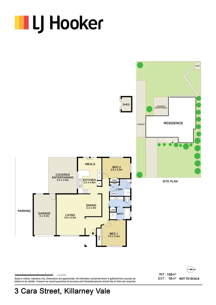 Floorplan of Homely house listing, 3 Cara Street, Killarney Vale NSW 2261