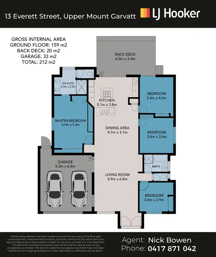 Floorplan of Homely house listing, 13 Everett Street, Upper Mount Gravatt QLD 4122
