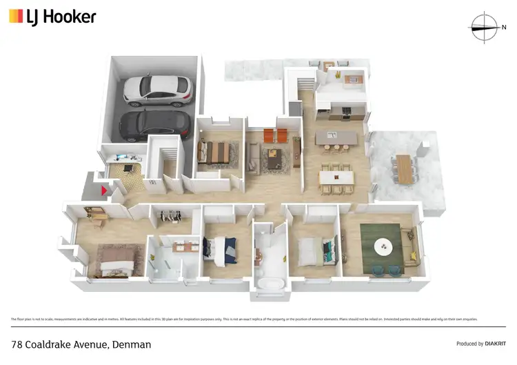 Floorplan of Homely house listing, 78 Coaldrake Avenue, Denman Prospect ACT 2611
