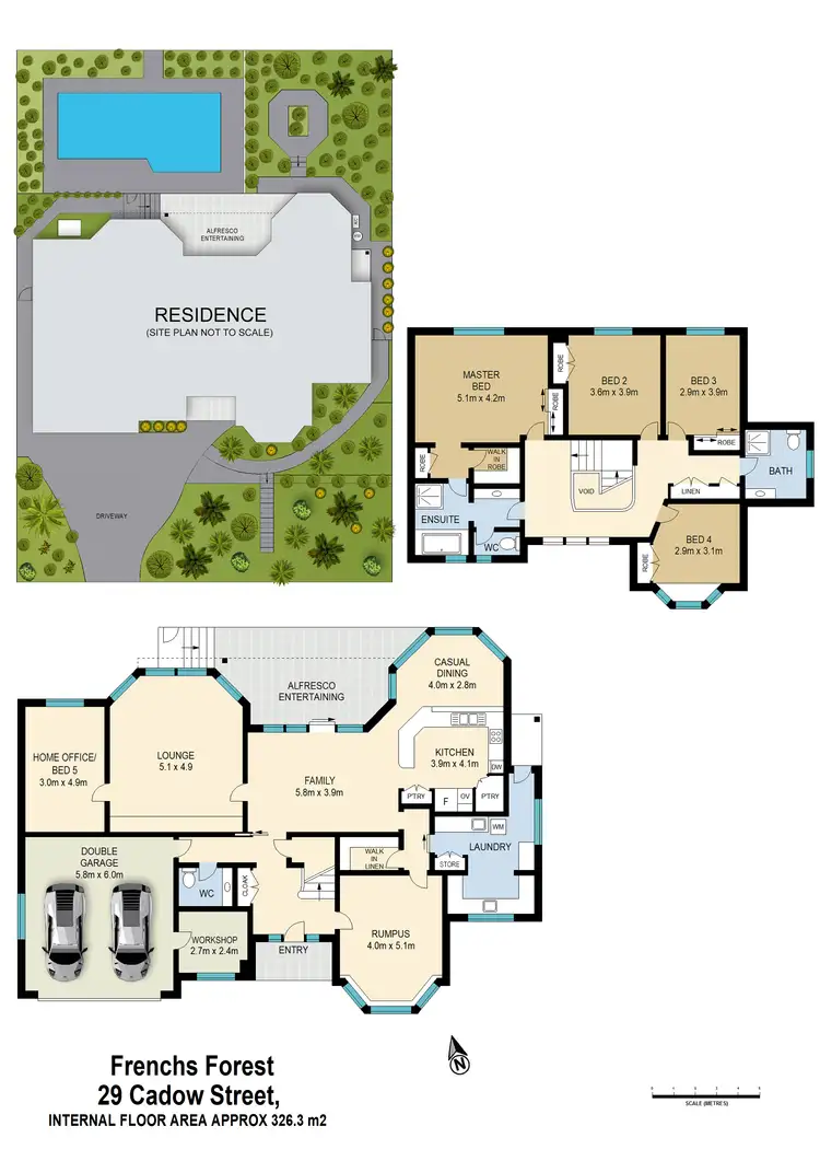 Floorplan of Homely house listing, 29 Cadow Street, Frenchs Forest NSW 2086