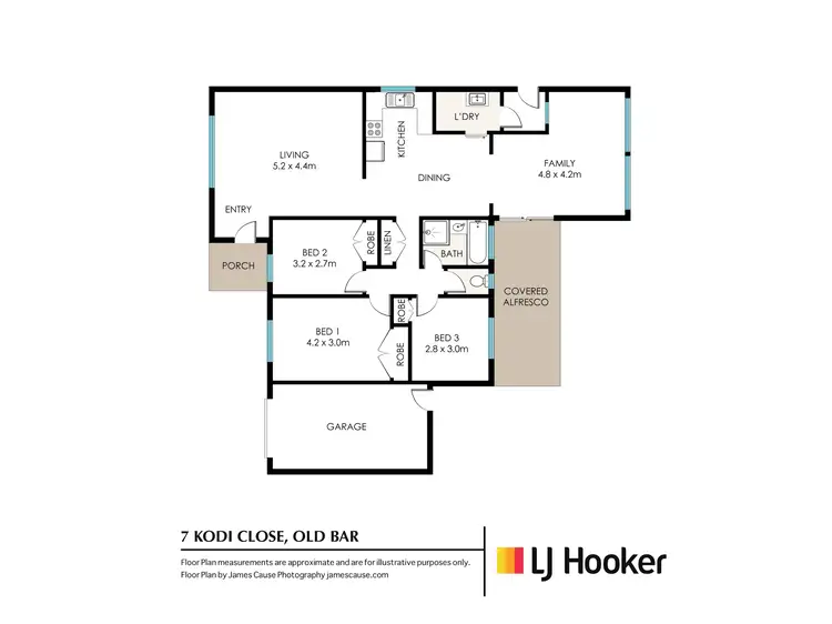 Floorplan of Homely house listing, 7 Kodi Close, Old Bar NSW 2430