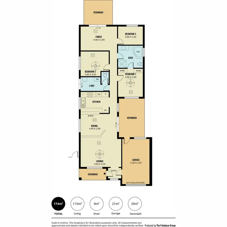 Floorplan of Homely house listing, 7 Tangerine Court, Golden Grove SA 5125