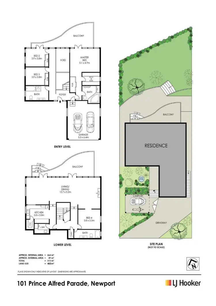 Floorplan of Homely house listing, 101 Prince Alfred Parade, Newport NSW 2106