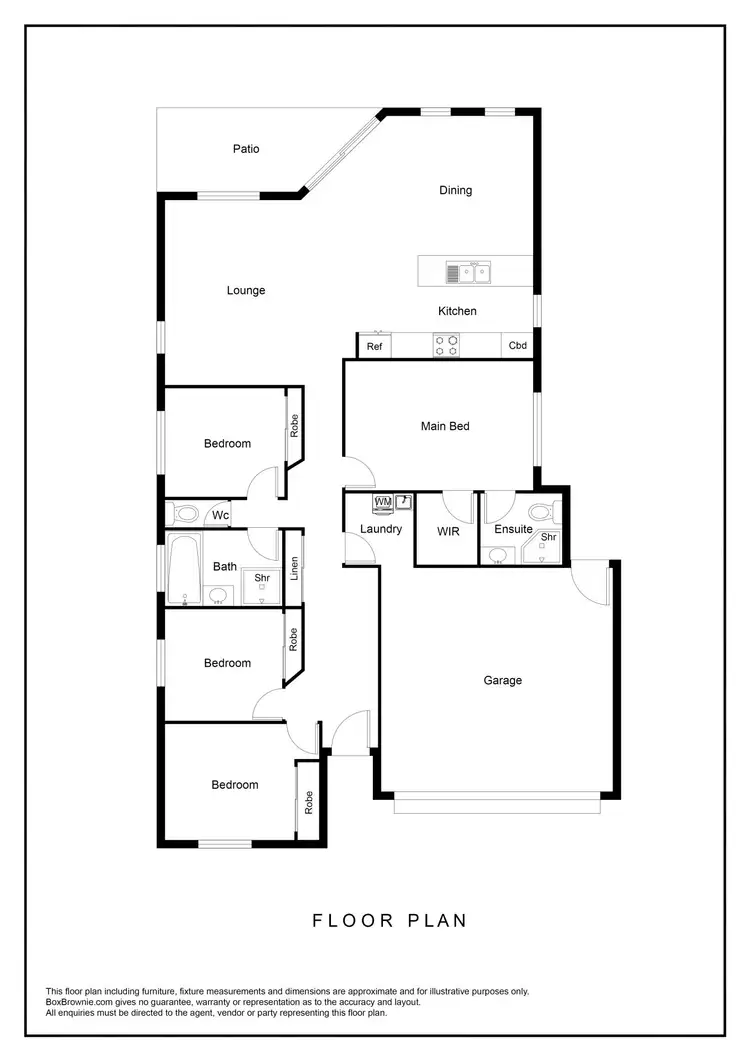 Floorplan of Homely house listing, 12 Pimpama Rivers Drive, Ormeau QLD 4208