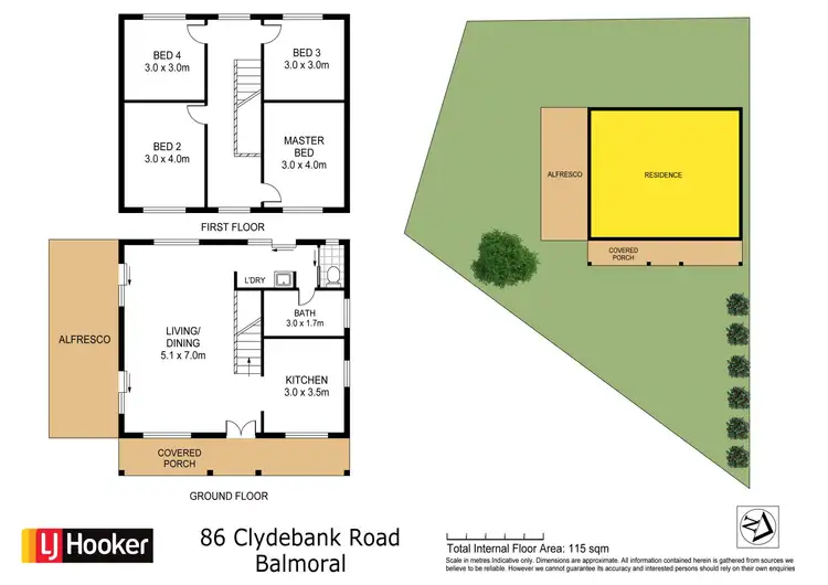 Floorplan of Homely house listing, 86 Clydebank Road, Balmoral NSW 2283