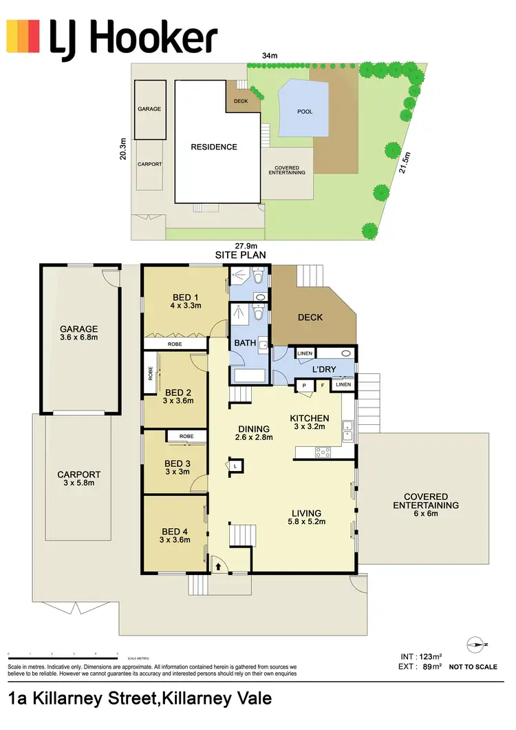 Floorplan of Homely house listing, 1a Killarney Street, Killarney Vale NSW 2261