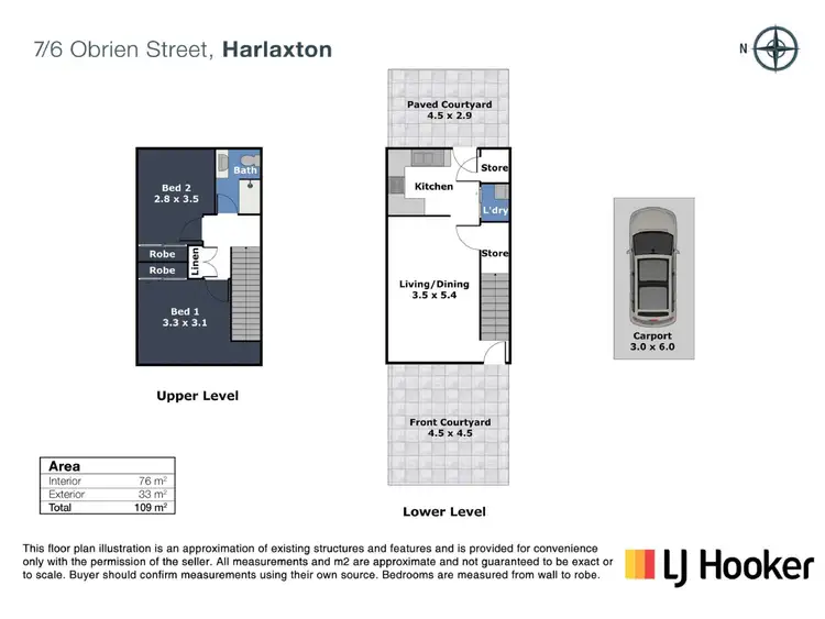 Floorplan of Homely unit listing, 7/6 O'Brien Street, Harlaxton QLD 4350