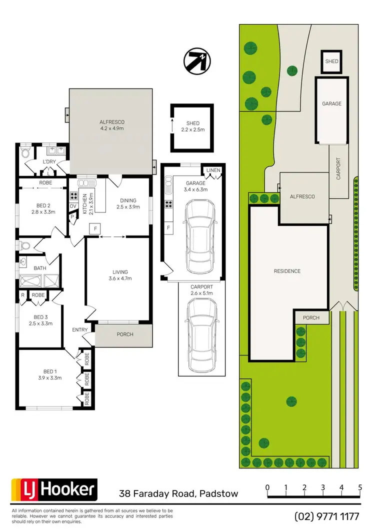 Floorplan of Homely house listing, 38 Faraday Road, Padstow NSW 2211