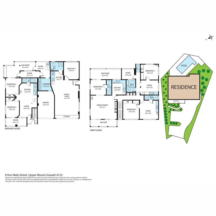 Floorplan of Homely house listing, 9 Von Nida Street, Upper Mount Gravatt QLD 4122
