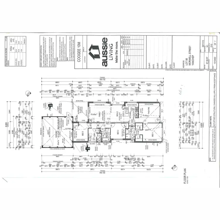 Floorplan of Homely house listing, 51 Morwell Street, Yanchep WA 6035