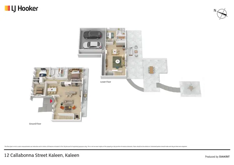 Floorplan of Homely house listing, 12 Callabonna Street, Kaleen ACT 2617