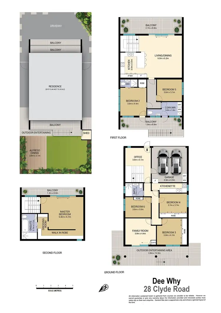 Floorplan of Homely house listing, 28 Clyde Road, Dee Why NSW 2099