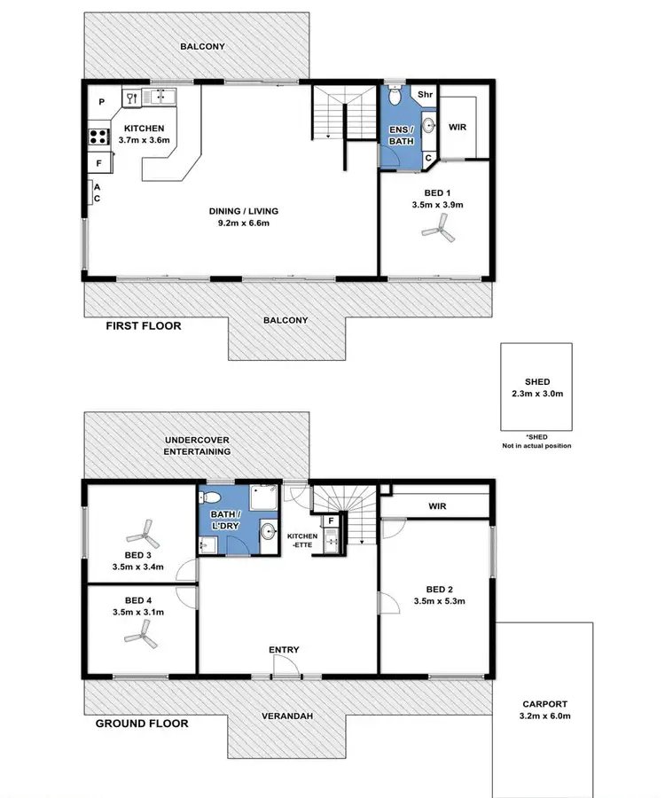 Floorplan of Homely house listing, 7 Bolger Way, Encounter Bay SA 5211