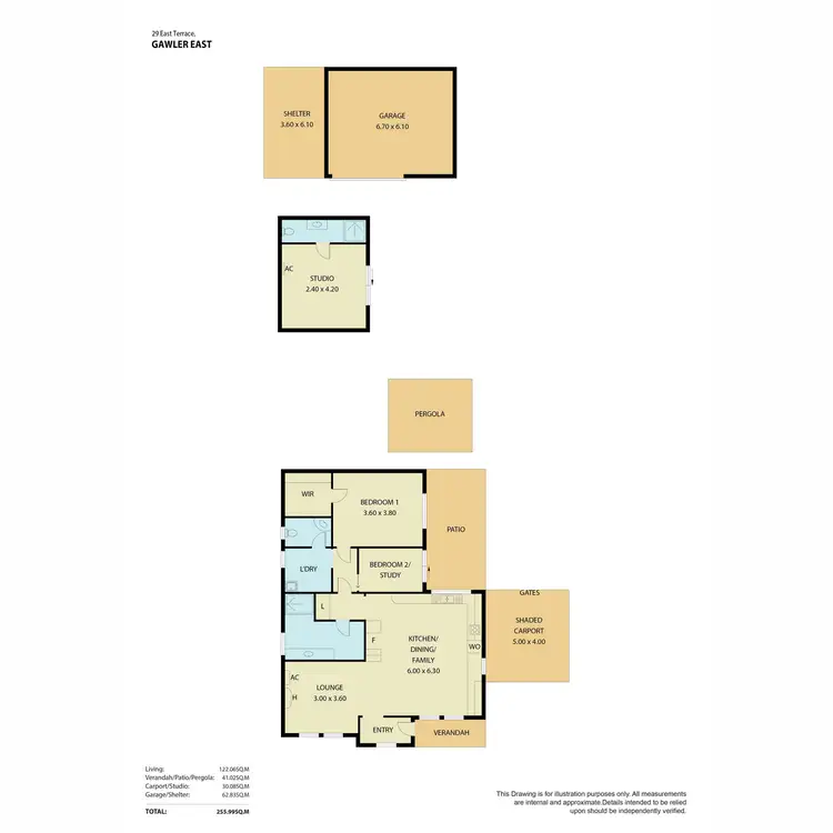 Floorplan of Homely house listing, 29 East Terrace, Gawler East SA 5118